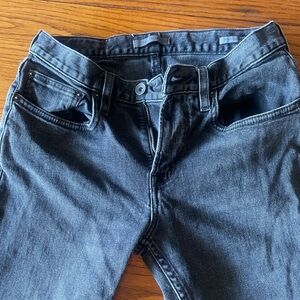 John Varvatos Men's Gray Slim Straight Jeans